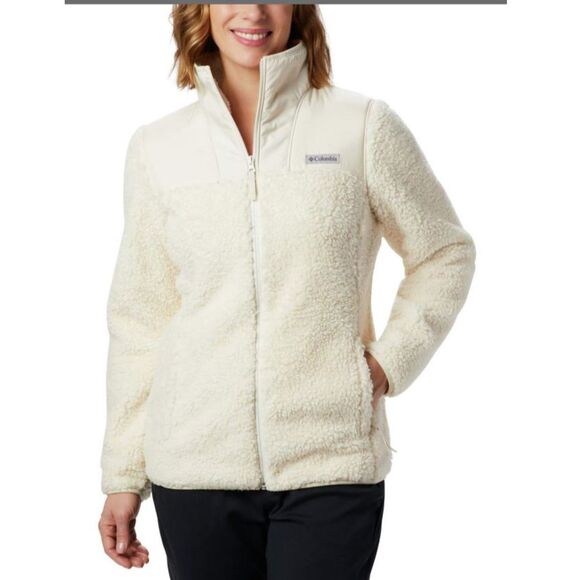 Columbia Jackets & Blazers - COLUMBIA WINTER PASS FULL ZIPPER CLOSURE CASUAL EVERYDAY WEAR FLEECE JACKET